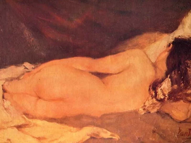 1849-Periklis Pantazis - Nudo sdraiato